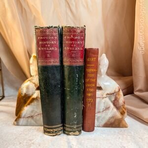 Antique England‎ and American History Book Bundle